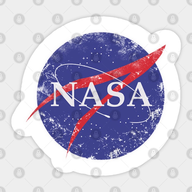 Vintage Space Emblem Sticker by Scar